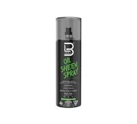 L3 VEL3 Oil Sheen Spray - Adds Gorgeous Gloss - Strengthens and Protects Hair - Arricched with Olive and Coconut Oil, infuso con vitamina E, formula leggera - Suitable for all Hair - 383 ml