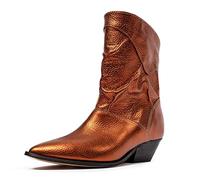 L37 HANDMADE SHOES 2U, Western Boot Donna, Rame, 36 EU