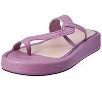 L37 HANDMADE SHOES Acapulco, Sandalo Donna, Viola, 36 EU