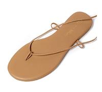 L37 HANDMADE SHOES Copacabana, Sandalo Donna, Marrone, 38 EU