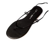 L37 HANDMADE SHOES Copacabana, Sandalo Donna, Nero, 39 EU