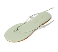 L37 HANDMADE SHOES Copacabana, Sandalo Donna, Verde, 40 EU