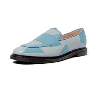 L37 HANDMADE SHOES Crystal Castles, Loafer Flat Donna, Blu, 37 EU