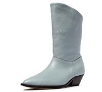 L37 HANDMADE SHOES Don't Ask Me Why, Western Boot Donna, Blu, 37 EU