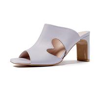 L37 HANDMADE SHOES Endless Summer, Sandalo con Tacco Donna, Lilla, 35 EU