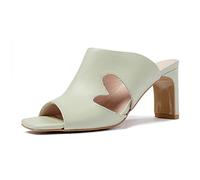 L37 HANDMADE SHOES Endless Summer, Sandalo con Tacco Donna, Verde, 36 EU