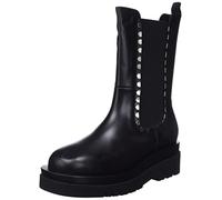 L37 HANDMADE SHOES Let's Go Crazy, Mid Calf Boot Donna, Nero, 36 EU