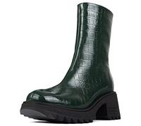 L37 HANDMADE SHOES Life Is Too Short, Stivali alla Moda Donna, Verde, 36 EU