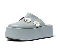 L37 HANDMADE SHOES Moon Ring, Sandalo Donna, Blu, 36 EU