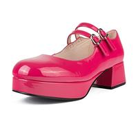 L37 HANDMADE SHOES Overnight, Pompa Donna, Fucsia, 41 EU