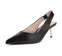 L37 HANDMADE SHOES Palermo, Pompa Donna, Nero, 40 EU