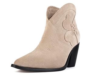 L37 HANDMADE SHOES Swinging On A Star, Stivale alla Caviglia Donna, Marrone, 41 EU