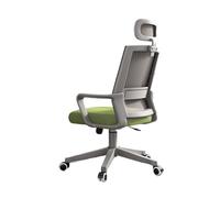 L3s9mPzVb4 Sedia da ufficio Sedia da ufficio ergonomica, gioco con schienale alto in rete reclinabile grande e alta for uomo donna(Green)