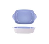 L3s9mPzVb4 Teglia in ceramica Teglia Formaggio Ciotola Di Riso Al Forno Piatto Speciale Rettangolare Verdure Bivalve Ceramica(Purple,9inches)