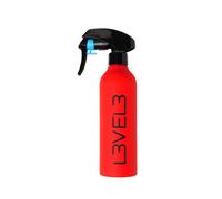 L3VEL3 Rubberized Spray Bottle Red