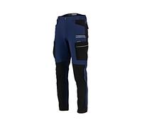 L4055203 Pantalone da lavoro Taglia: L (179/92-98) Blu Scuro-Nero STRETCH LAH...