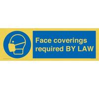 L41 - Rivestimento per il viso richiesto dalla legge, 450 x 150 mm