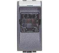 Bticino Connettore RJ45 BTnet Living L4261AT6 UTP Cat6 Antracite