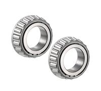 L44643 Set cuscinetto singolo cono rullo conico 1" Foro 0.58" Larghezza 2 pezzi