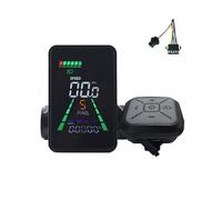L5 e-Bike Display LCD Misuratore 24V/36V/48V/60V UART Tachimetro Tipo C Scooter Elettrico LCD Misuratore SM5+2PIN