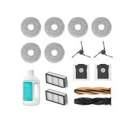 DREAME - Kit Accessori per L50ProUltra/X50Ultra/X50Master/L40sProUltra/Matrix10Ultra - Panni Mop, Spazzole Laterali, Sacchetti Raccolta Polvere, Spazzola Principale e Filtri