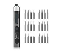 L5PRO Mini cacciavite elettrico set con due livelli regolabili e 24 cacciaviti magnetici con cacciaviti multifunzionali atti per telefono cellulare, computer e riparazione di (L5 Pro)
