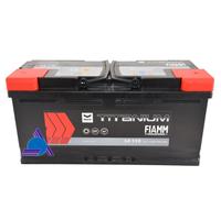 BATTERIA AUTO FIAMM 110Ah 950A POSITIVO A DESTRA - L6110 -BOSCH-VARTA - 110 Ah