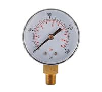L69A Manometro for tutti gli usi Manometro Gas Acqua Olio Tester di pressione 50mm