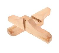 L6NqIAG 4 Pezzi Staffa for Schermo Piedi for cancelletto for Cani Linea di Divisione Supporto for Animali Domestici Divisorio for stanze Base per Schermo Divisorio(Khaki)