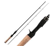 L6NqIAG Canna da Pesca Leggera in Carbonio Veloce UL/L Punta Solida Peso richiamo 0,5-8g Linea WT 2-8lb Canna da Pesca alla Carpa Canna da Spinning Canna da Trota Spinning Rods(Casting Rod,1.68M)