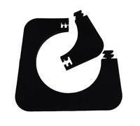 L6NqIAG Cornice per bersaglio da freccette Protezioni da parete for bersagli, for, Tabellone for case, Sale giochi, quadrato, Anelli di contorno