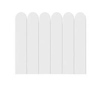 L6NqIAG Imbottitura per cuscini da parete Adesivo 3D morbido anticollisione, autoadesivo, protezione for gonna da parete, decorazione for cameretta dei bambini, comodino(Color1,90cm X 15cm)