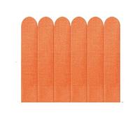 L6NqIAG Imbottitura per cuscini da parete Adesivo 3D morbido anticollisione, autoadesivo, protezione for gonna da parete, decorazione for cameretta dei bambini, comodino(Color6,60cm X 15cm)