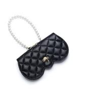 L6NqIAG può Essere Appeso alla Moda Cortex Scatola for Occhiali Custodia Morbida for Occhiali Custodia for Occhiali Custodia for Occhiali da Sole Copertura da Donna Borsa Occhiali(Black)