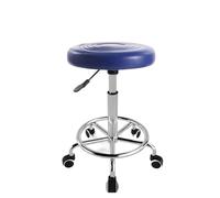 L6NqIAG Sgabello con rotelle Sgabello girevole da bar, cassiere, piccolo sgabello rotondo, sedia trucco, laboratorio, elevatrice, e scorrevole(Color 6)