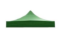 L6NqIAG Telo Superiore for Tenda Parasole Impermeabile Gazebo for Esterni Tetto sostituibile Telo Oxford Copertura Protettiva UV Sostitutiva per Riparo(3x3m Green)