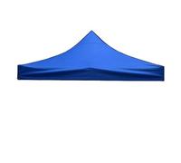 L6NqIAG Telo Superiore for Tenda Parasole Impermeabile Gazebo for Esterni Tetto sostituibile Telo Oxford Copertura Protettiva UV Sostitutiva per Riparo(3x3meter Blue)