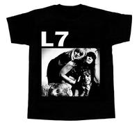 L7 Babes in Toyland 7 Year Bitch Hole Short - Long Sleeve New Black T-Shirt Black S S