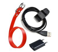 L70cm Alto Flex Impermeabile Cane Recinto TPU Collare Per Garmin PT10 WH Charger