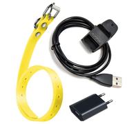 L70cm Alto Flex Impermeabile Cane Recinto TPU Collare Per Garmin PT10 WH Charger