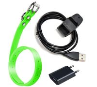 L70cm Alto Flex Impermeabile Cane Recinto TPU Collare Per Garmin PT10 WH Charger