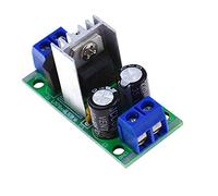 L7805 LM7805 LM7812 L7812 Regolatore raddrizzatore di tensione 12-24V AC o DC a 5V 12V DC Power Supply Converter Module Board (L7805 5V)