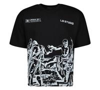 L8 Studio - Socrate T-shirt - - Tops - Uomo - Nero - S