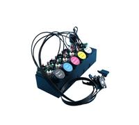 L805 L1800 L800 XP600 Sistema di inchiostro UV Kit di conversione CISS compatibile for Epson Modifica agitatore serbatoio bianco con allarme sensore di livello timer(CISS US Plug)