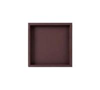 L8p2B5s7 Piattini per Piante Sottovaso for Piante in Stile Semplice, vaschetta di drenaggio, Vaso for Fiori in Cemento Finto for Soggiorno, Balcone(Bruin,Piccolo)