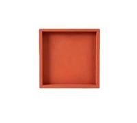 L8p2B5s7 Piattini per Piante Sottovaso for Piante in Stile Semplice, vaschetta di drenaggio, Vaso for Fiori in Cemento Finto for Soggiorno, Balcone(Orange,XXXX-Large)