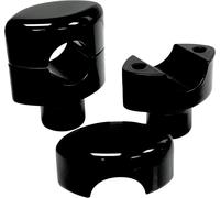 LA-7406-01B RISERS HFTY SMOOTH 1.5"BK YAMAHA XVS 1100 V STAR CUSTOM FLAMES 2006