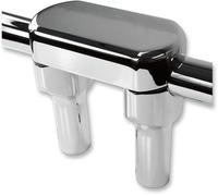 LA-7446-04 RISERS HEFTY W/TOP 4" CH HARLEY XL 1200 NS ABS SPORTSTER IRON 2018