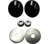 LA-9001-00B COVERS MIRROR MT BK 96-19 HARLEY FLHRS 1450 ROAD KING CUSTOM 2004