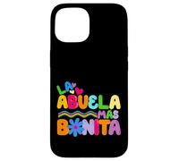 La Abuela Más Bonita | Abuela Latina Grandmother Spanish Custodia per iPhone 15